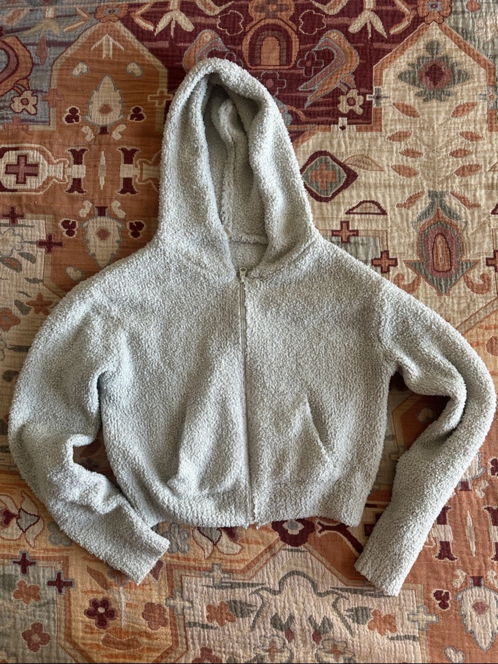 SKIMS Teddy Bear Zip Up